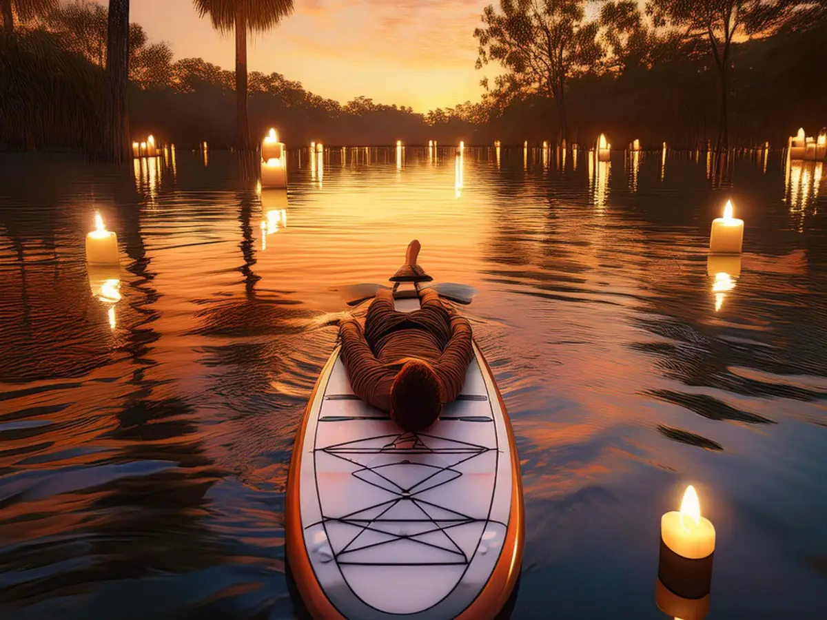 paddleboard sound healing